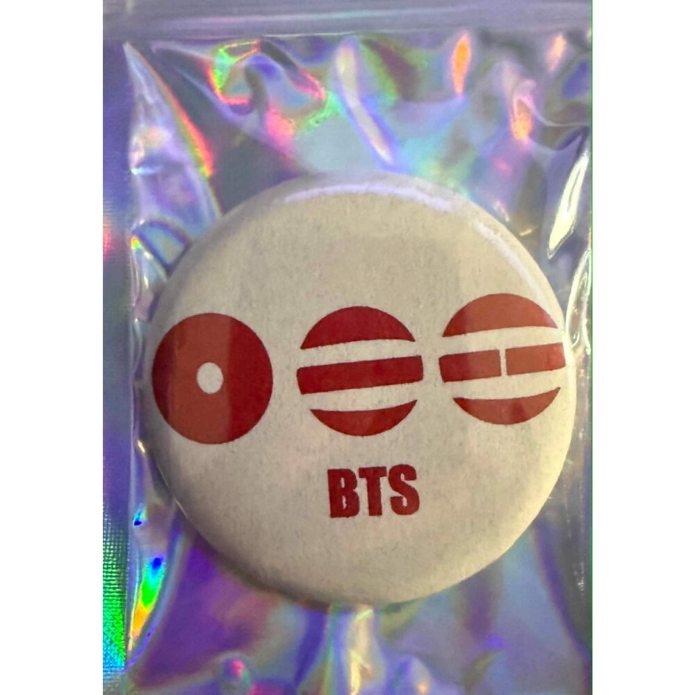 BTS 2026 World Tour Arirang Pin Button Album Logo Style Can Button ARMY